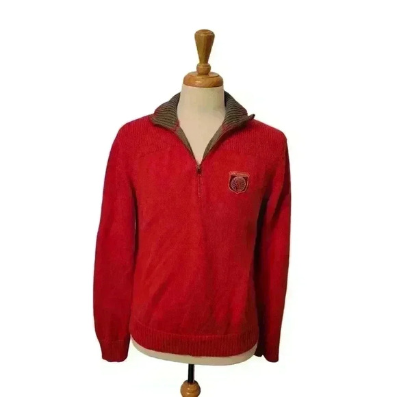 Esprit Other - Vintage Esprit  90s Long Sleeve Preppy BlokeCore Polo Shirt Men's Size L